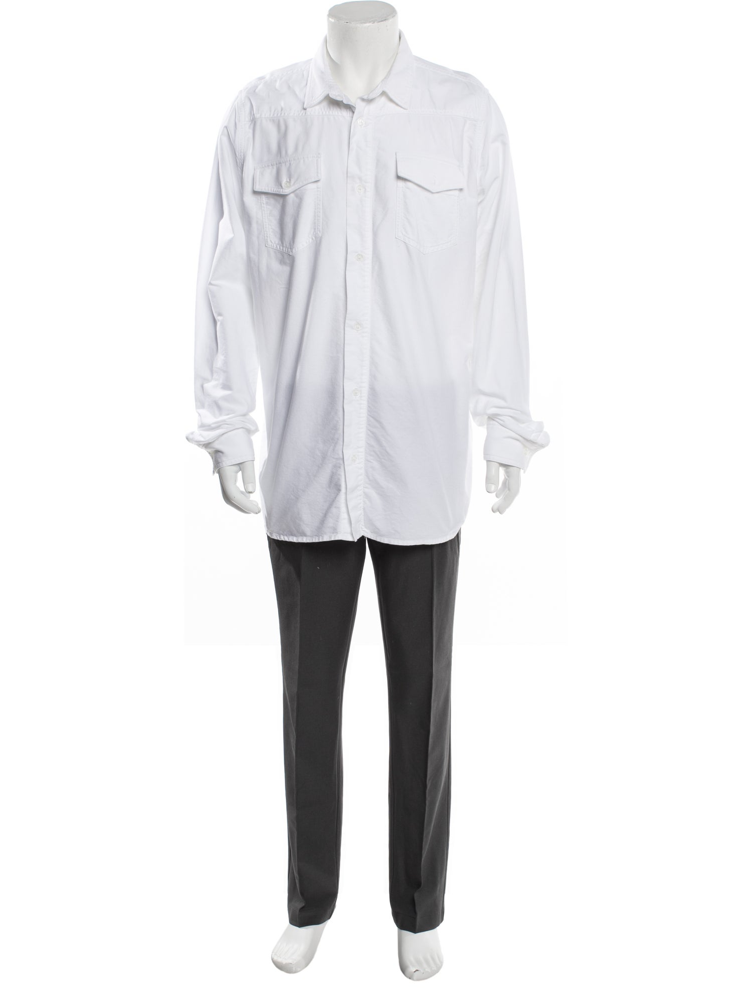 Off-White 2018 'Caution Tape Arrows' Dress Shirt