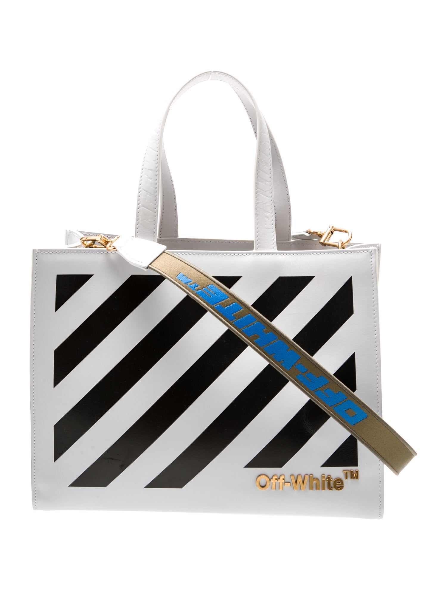 Off-White Leather Shoulder Bag 2022