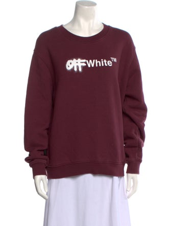 Off-White 2022 Spray Helv Contrast Sweatshirt