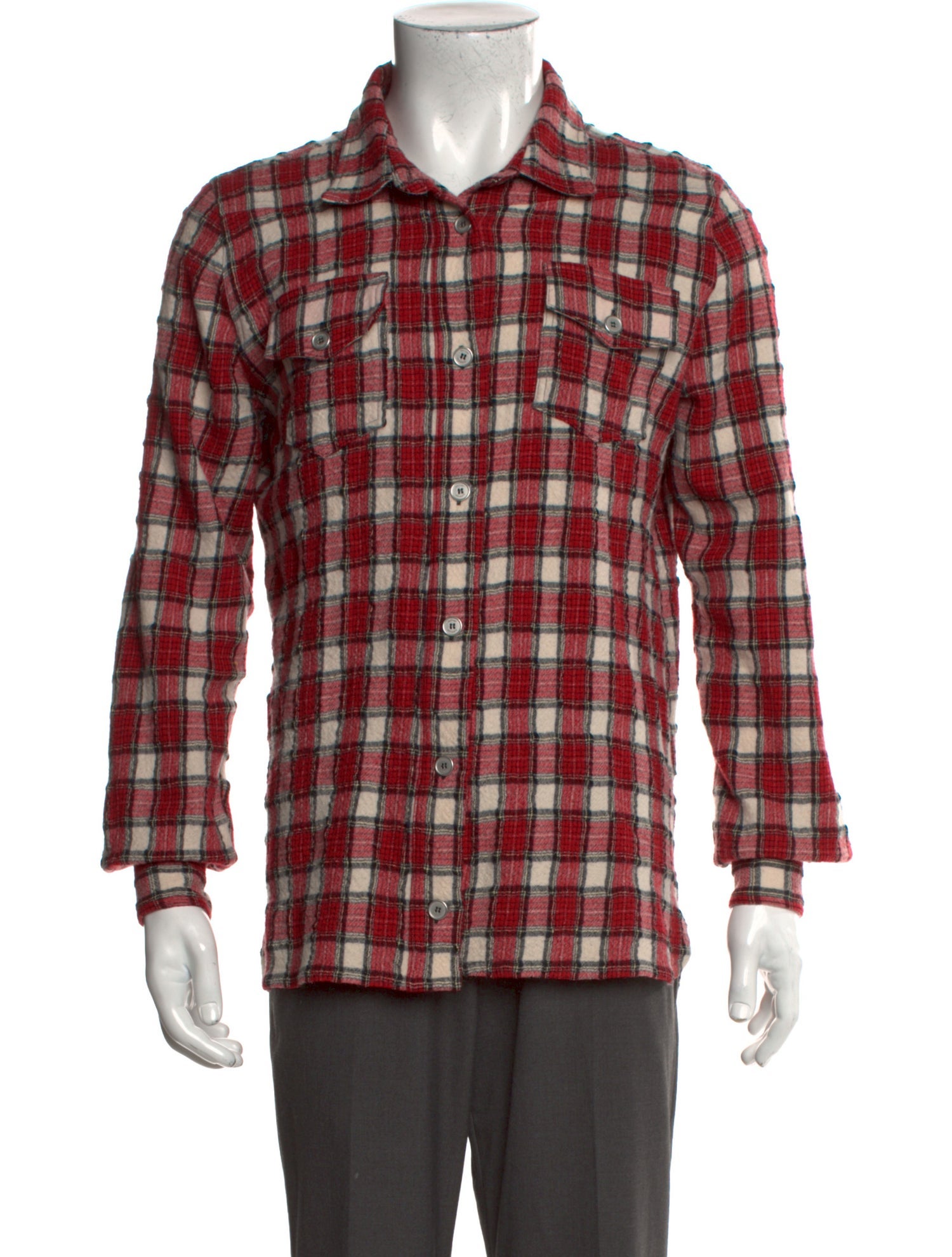 Off-White Arrows Flannel Virgin Wool Shirt