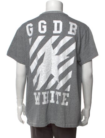 Off-White x Golden Goose Logo Graphic Print T-Shirt