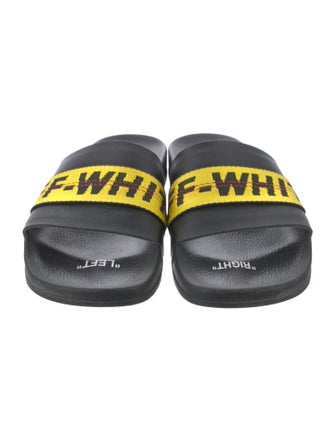 Off-White Industrial Rubber Slides