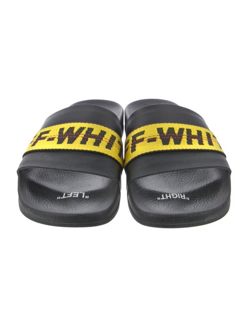 Off-White Industrial Rubber Slides