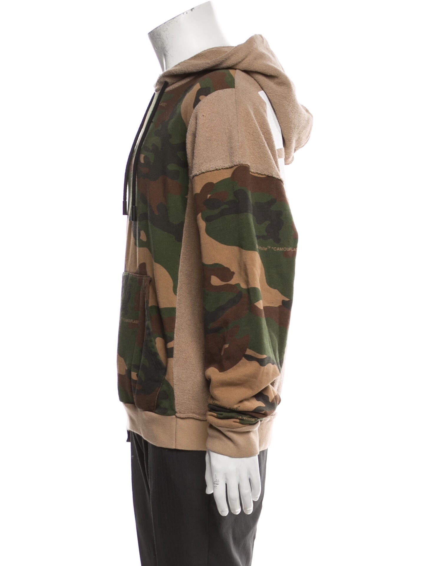 Off-White 2018 Camouflage Print Hoodie