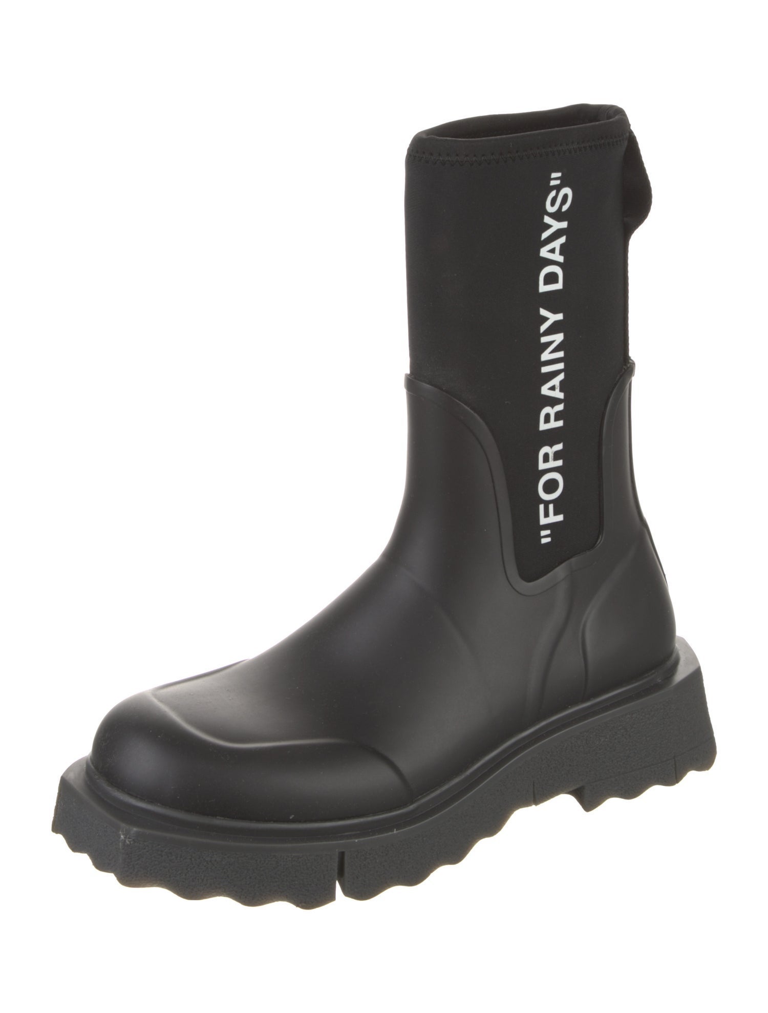 Off-White Rain Rubber Rain Boots