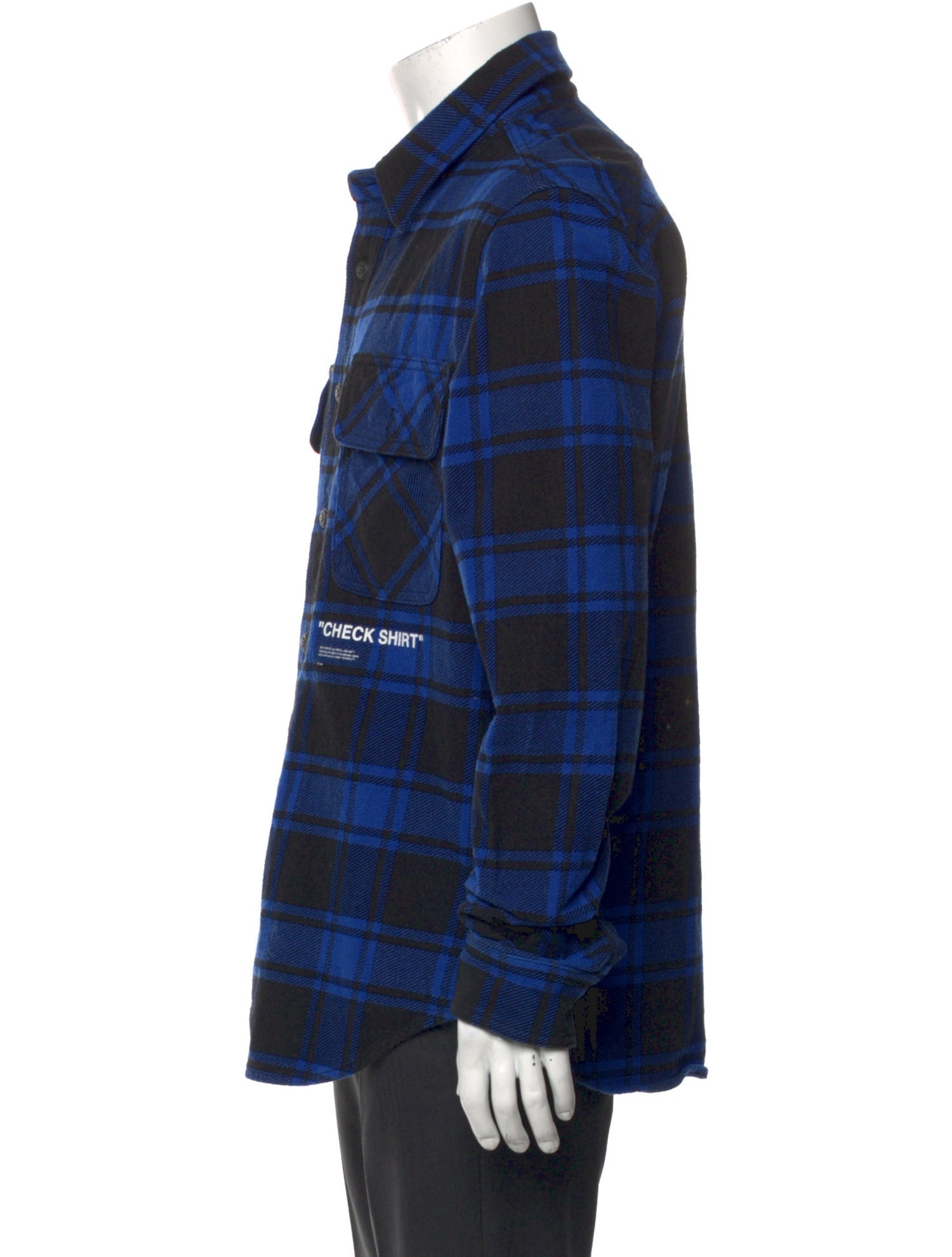 Off-White 2018 Plaid Print Shirt