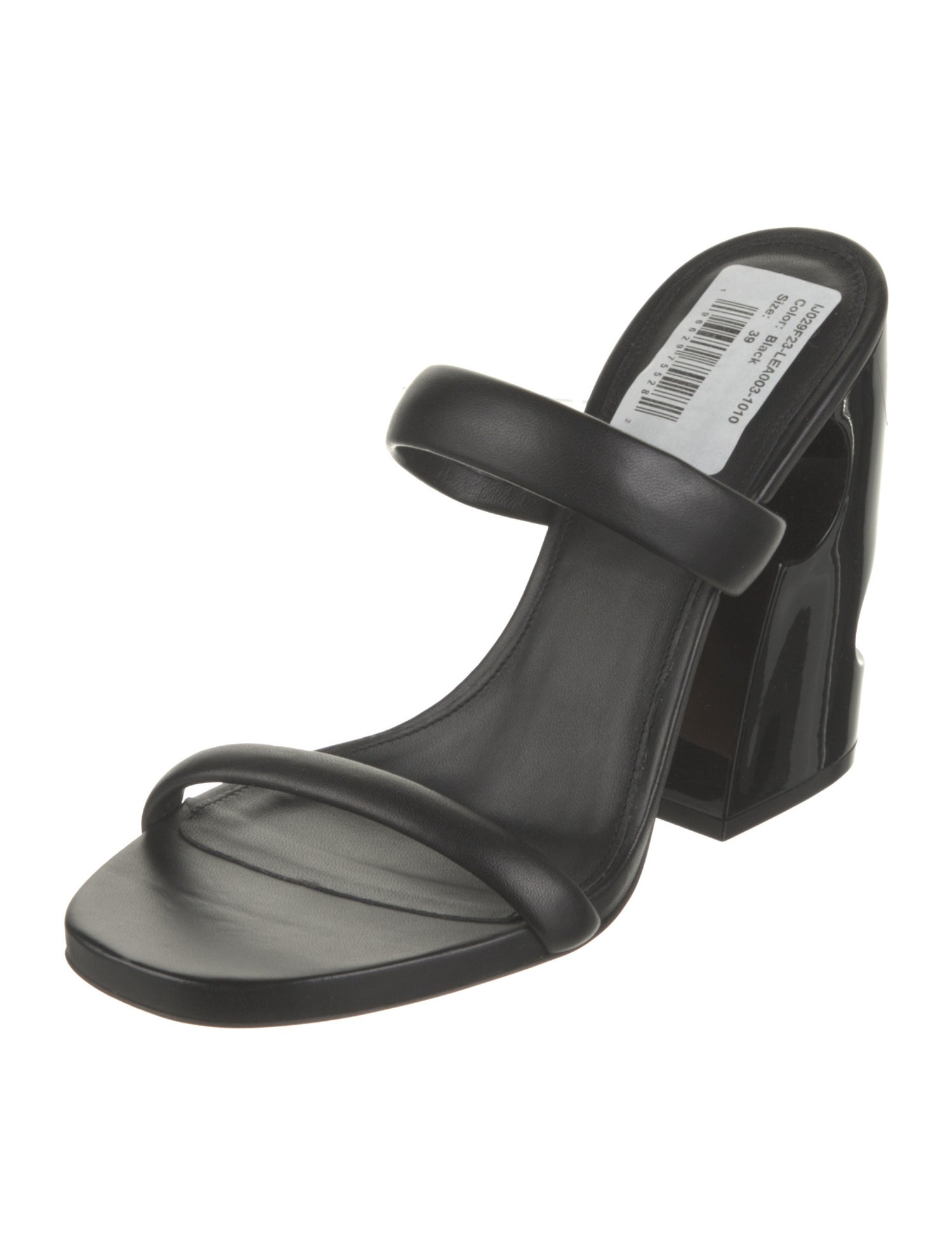 Off-White Leather Slides