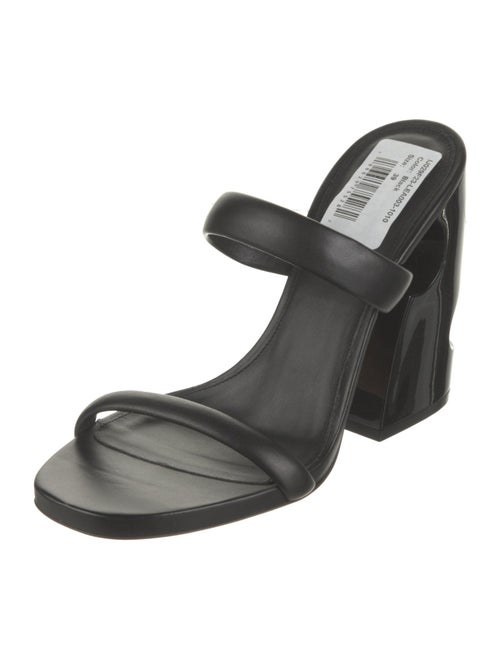 Off-White Leather Slides