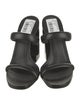 Off-White Leather Slides