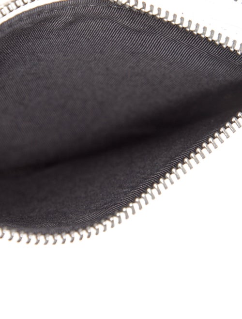 Off-White Leather Clutch