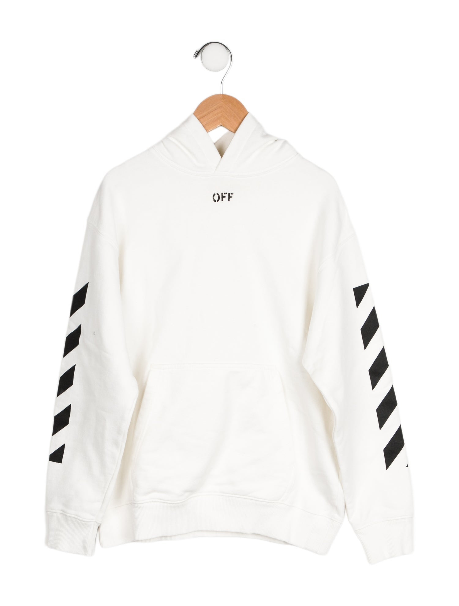 Off-White Kid's Diagonals Hoodie
