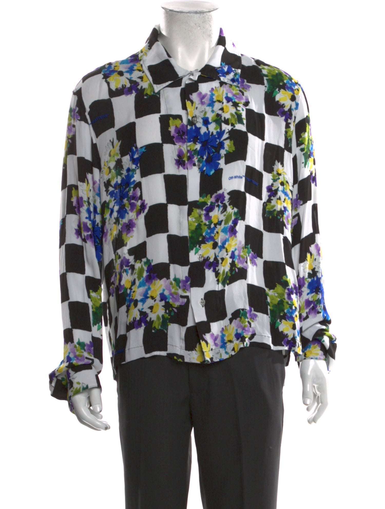 Off-White 2021 Floral Print Shirt