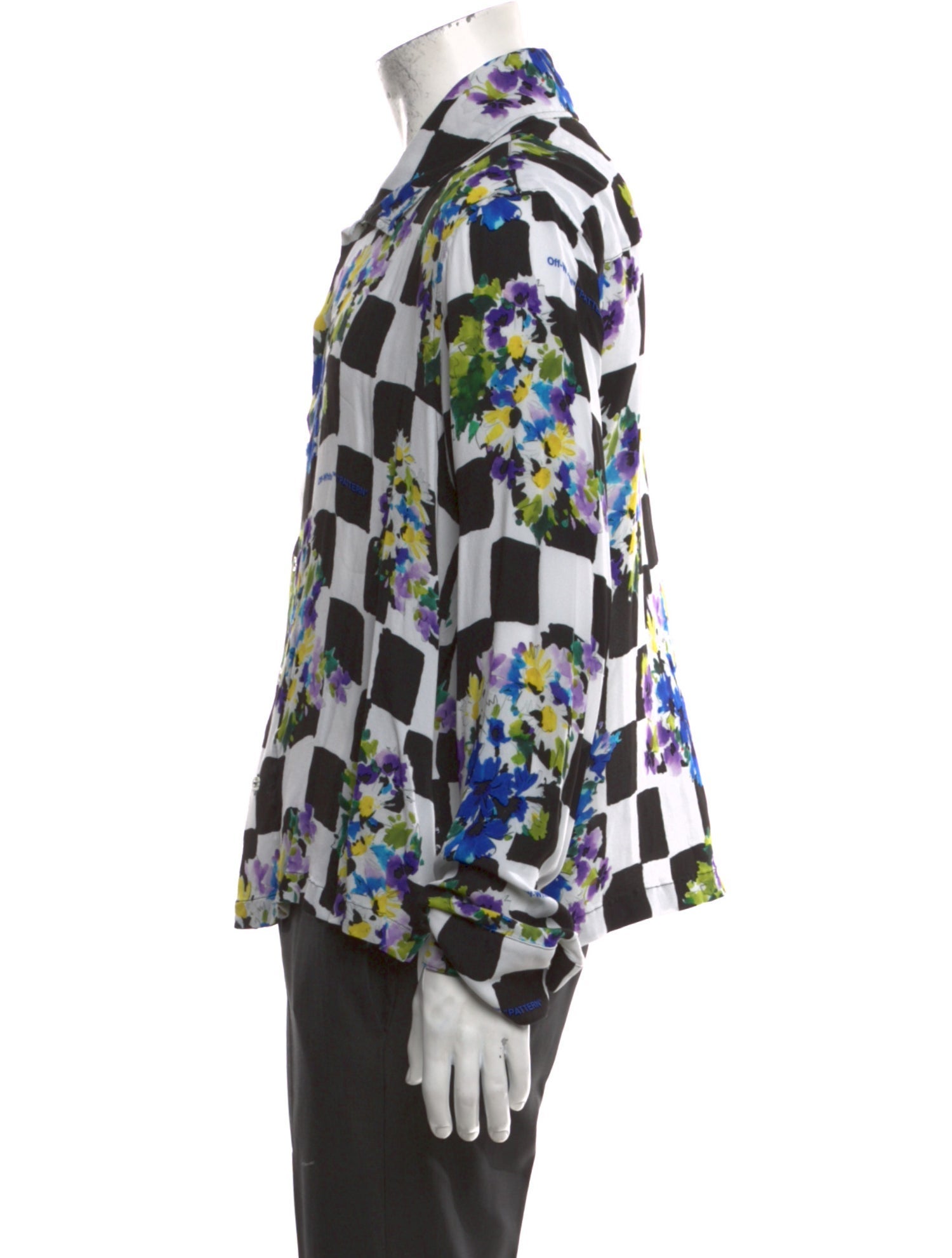 Off-White 2021 Floral Print Shirt