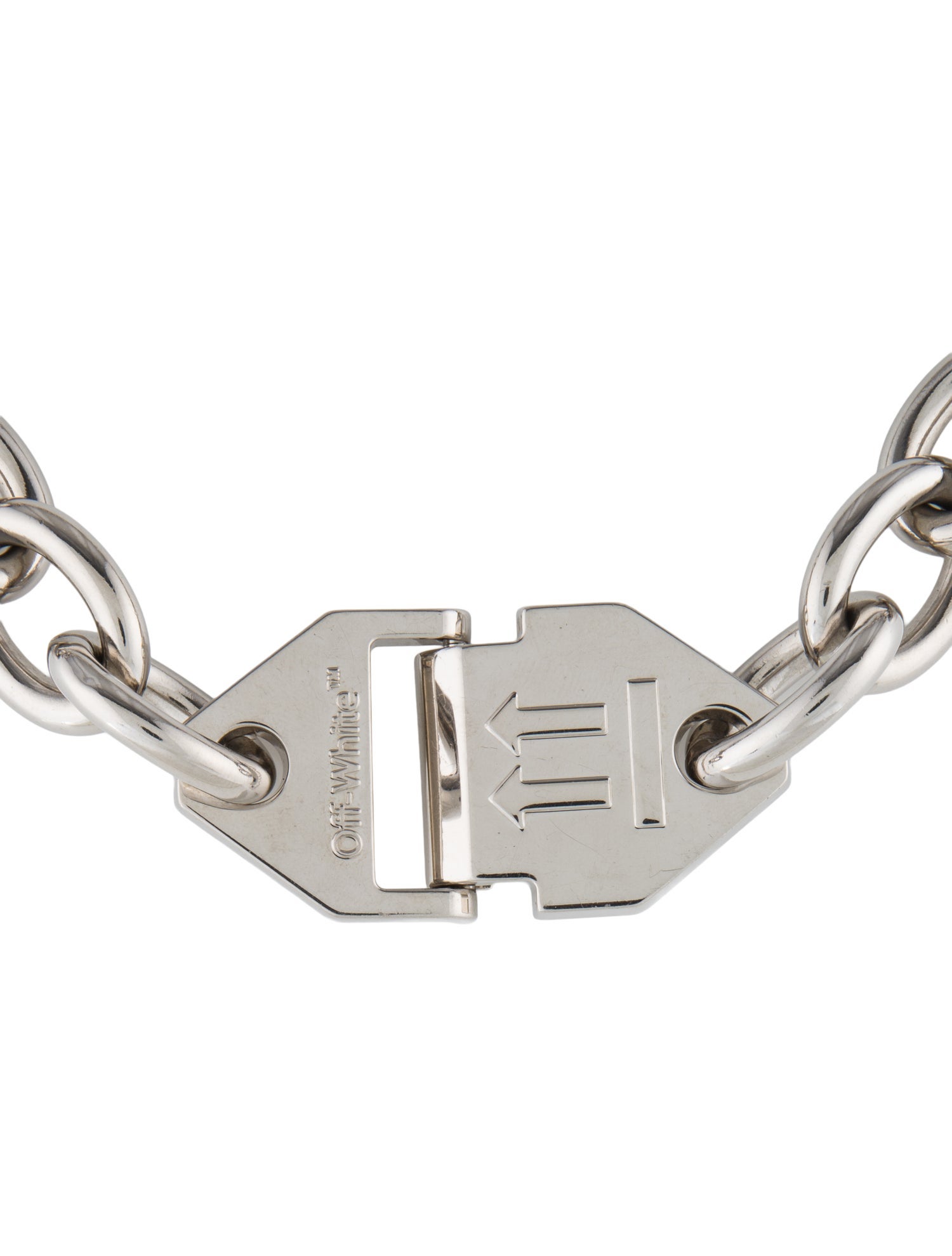 Off-White Thick Chain Necklace