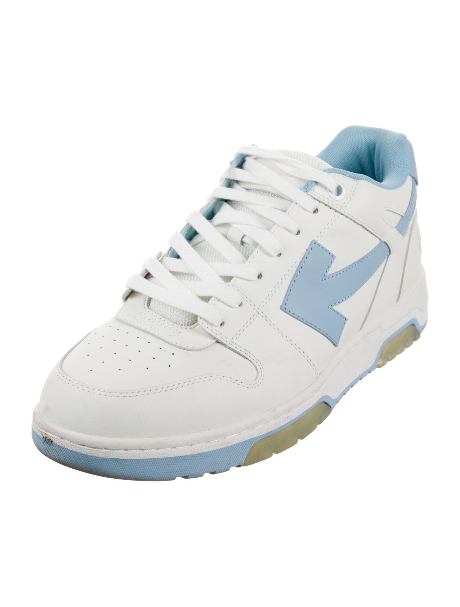 Off-White Out Of Office OOO 'Light Blue White' Sneakers