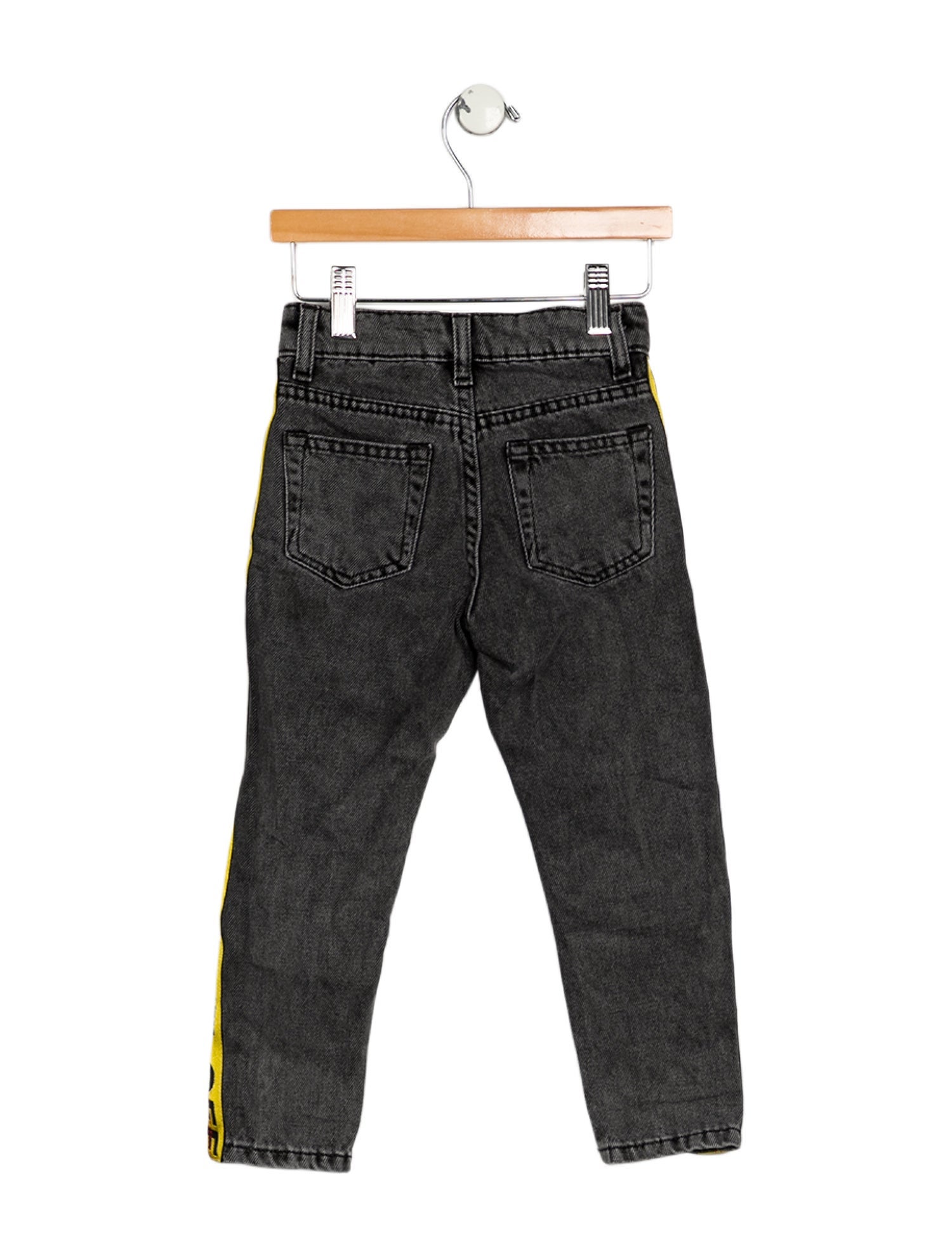 Off-White Kids' Industrial Strap Jeans