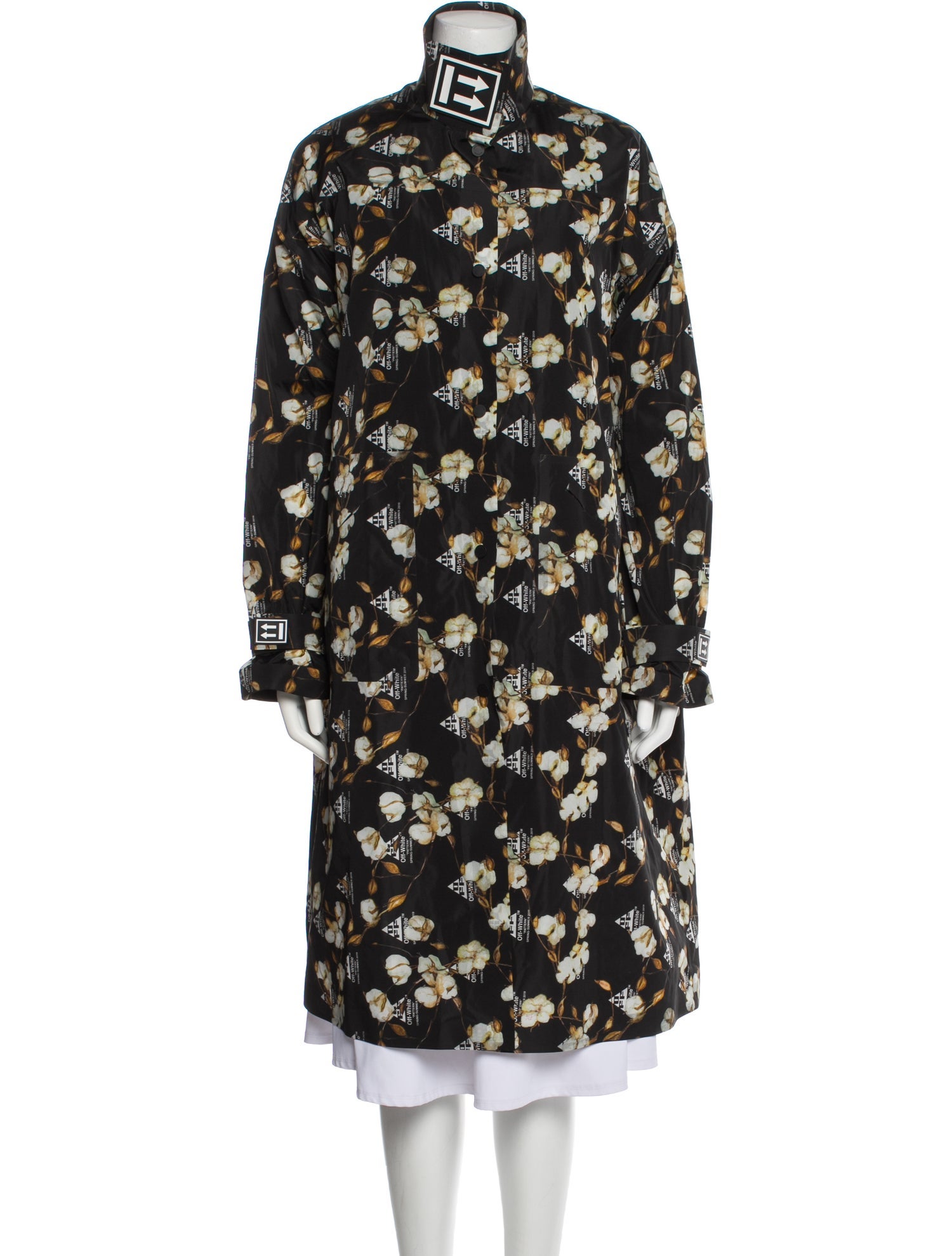 Off-White 2019 Nylon Trench Coat