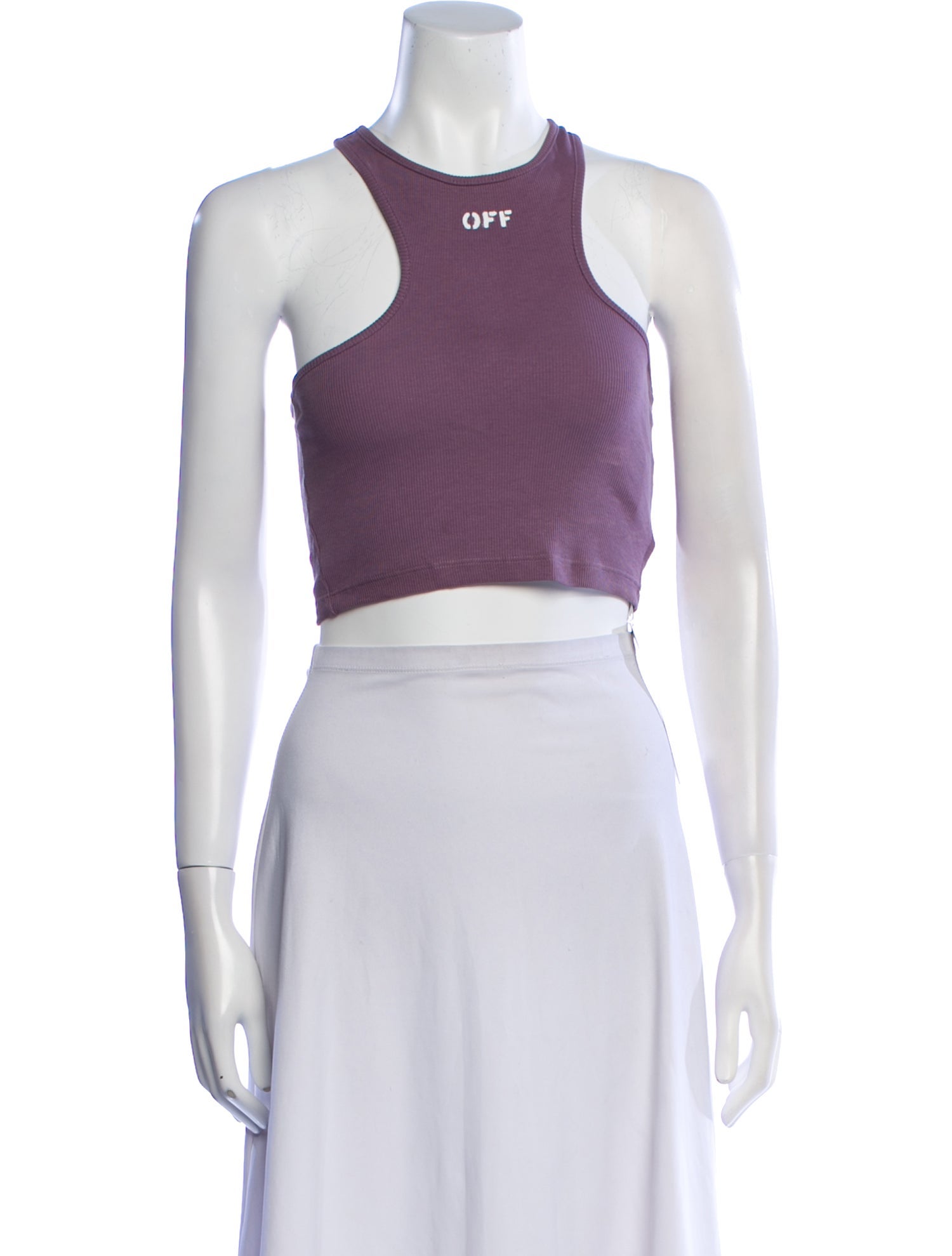 Off-White 2022 Halterneck Crop Top