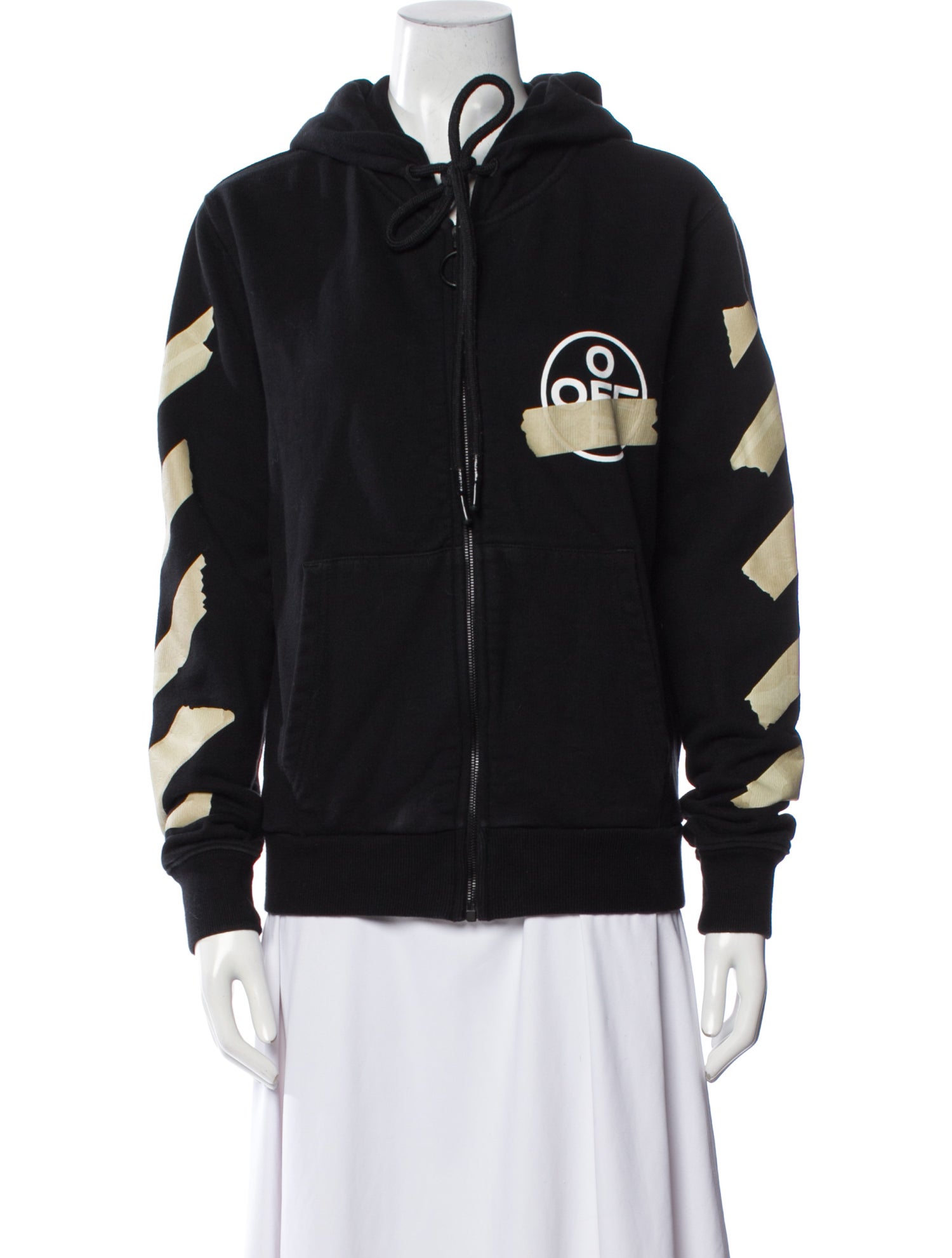 Off-White 2020 Tape Arrows ZIp Up Hoodie