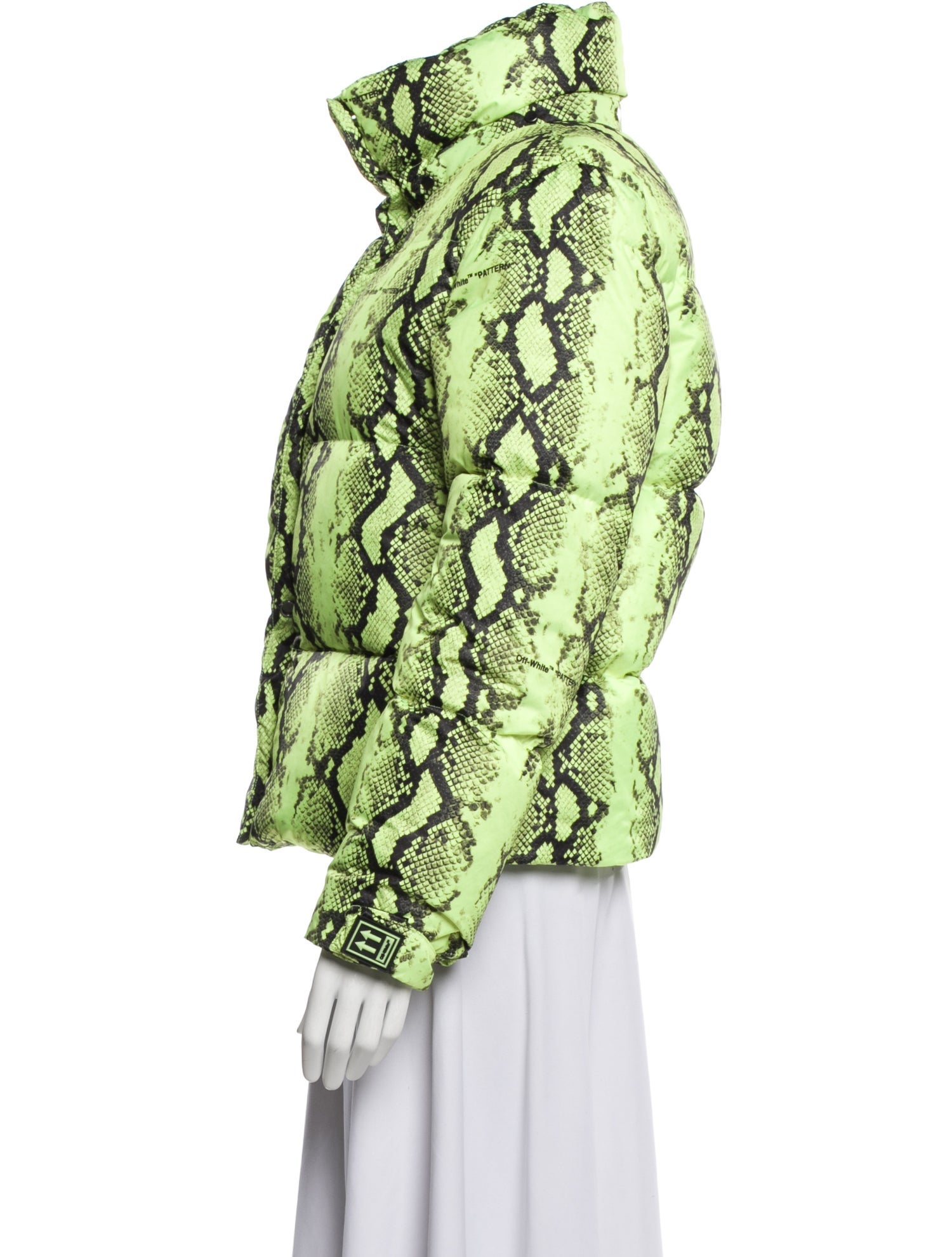 Off-White 2019 Printed Down Jacket