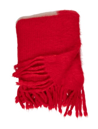 Off-White Arrow Throw Blanket