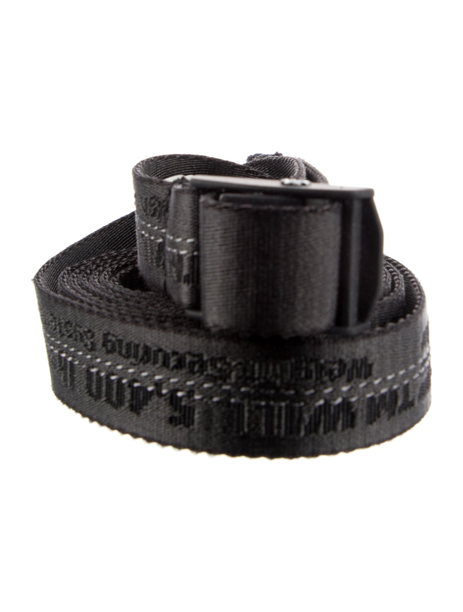 Off-White Industrial Skinny Belt