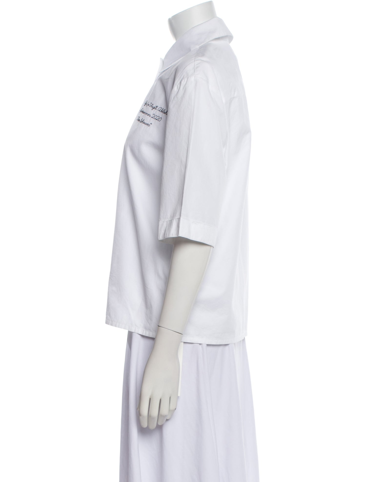 Off-White 2020 'Meteor Shower' Button-Up Top