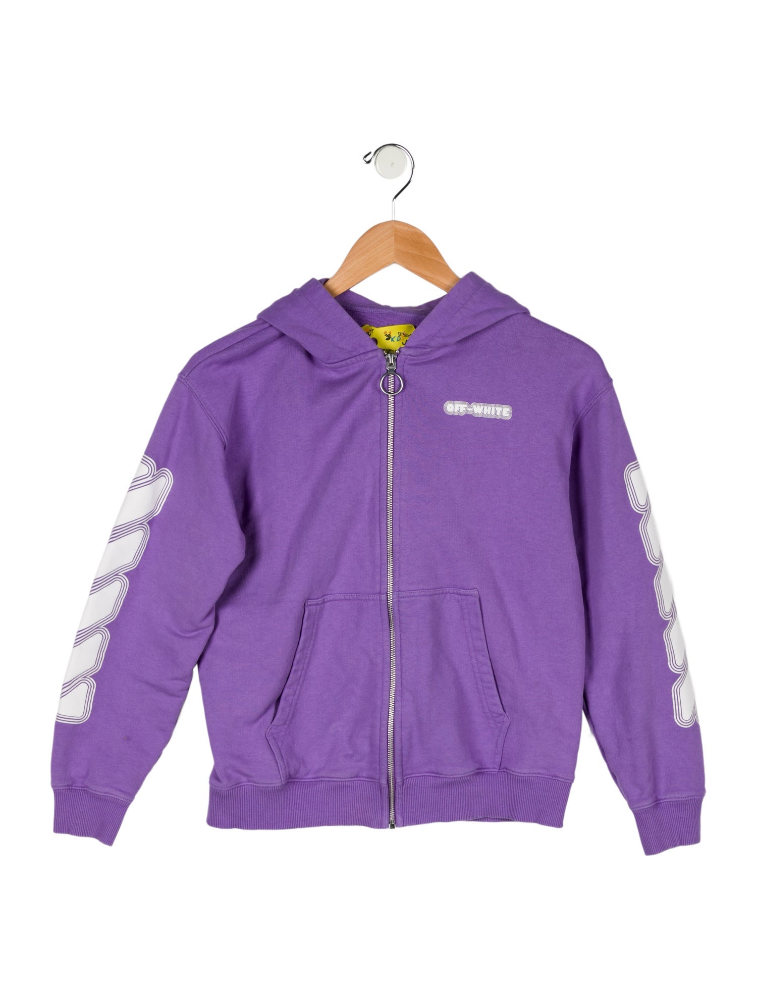 Off-White Kid's Girl's Glow-in-the-dark Sweatshirt