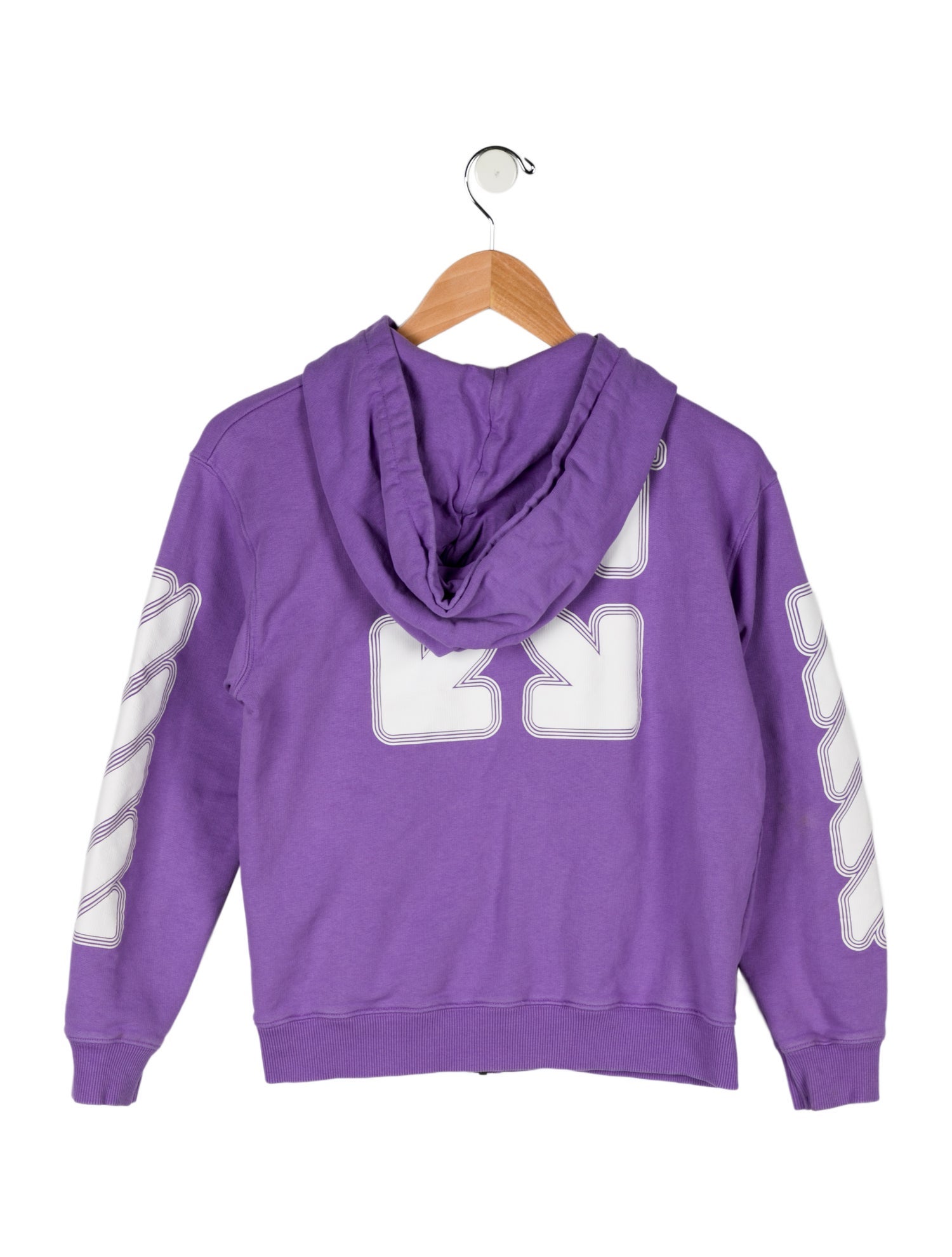 Off-White Kid's Girl's Glow-in-the-dark Sweatshirt