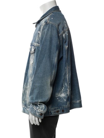 Off-White 2017 Graphic Print Denim Jacket