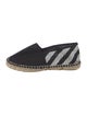 Off-White Diagonals Canvas Espadrilles