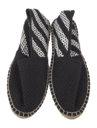 Off-White Diagonals Canvas Espadrilles