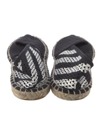 Off-White Diagonals Canvas Espadrilles