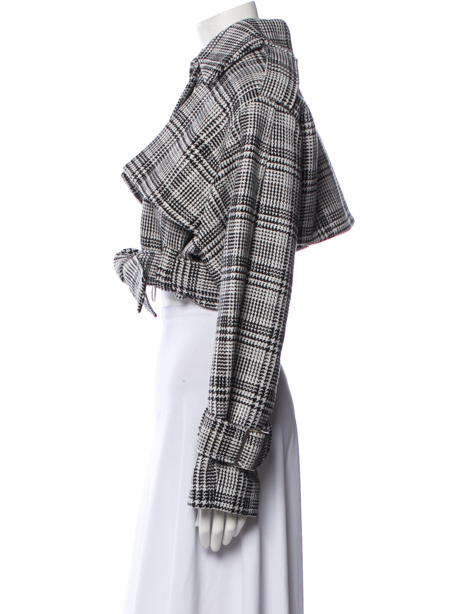 Off-White 2017 Houndstooth Print Bolero