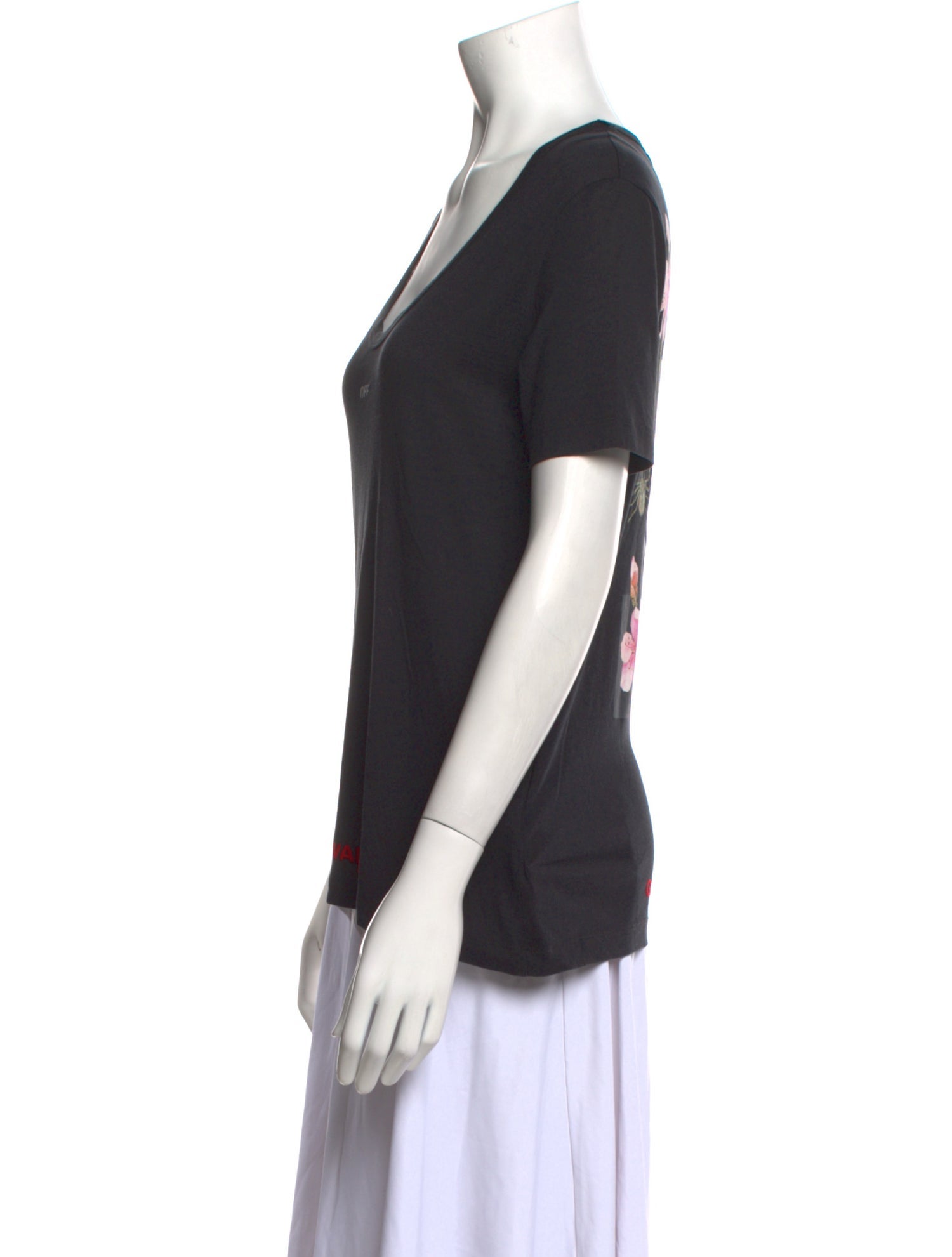 Off-White 2017 Cherry Blossom Arrows T-Shirt