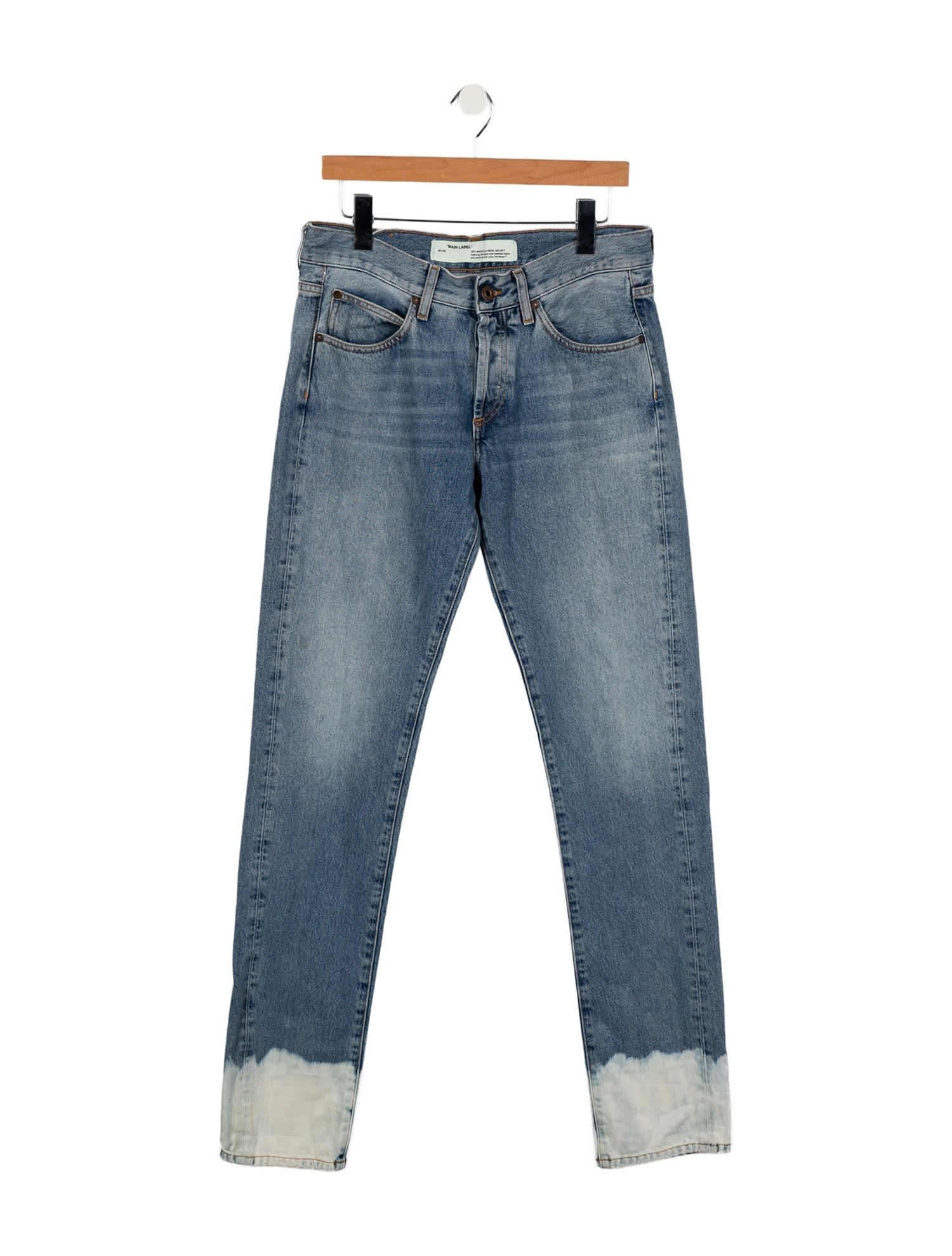 Off-White 2017 Straight Leg Jeans