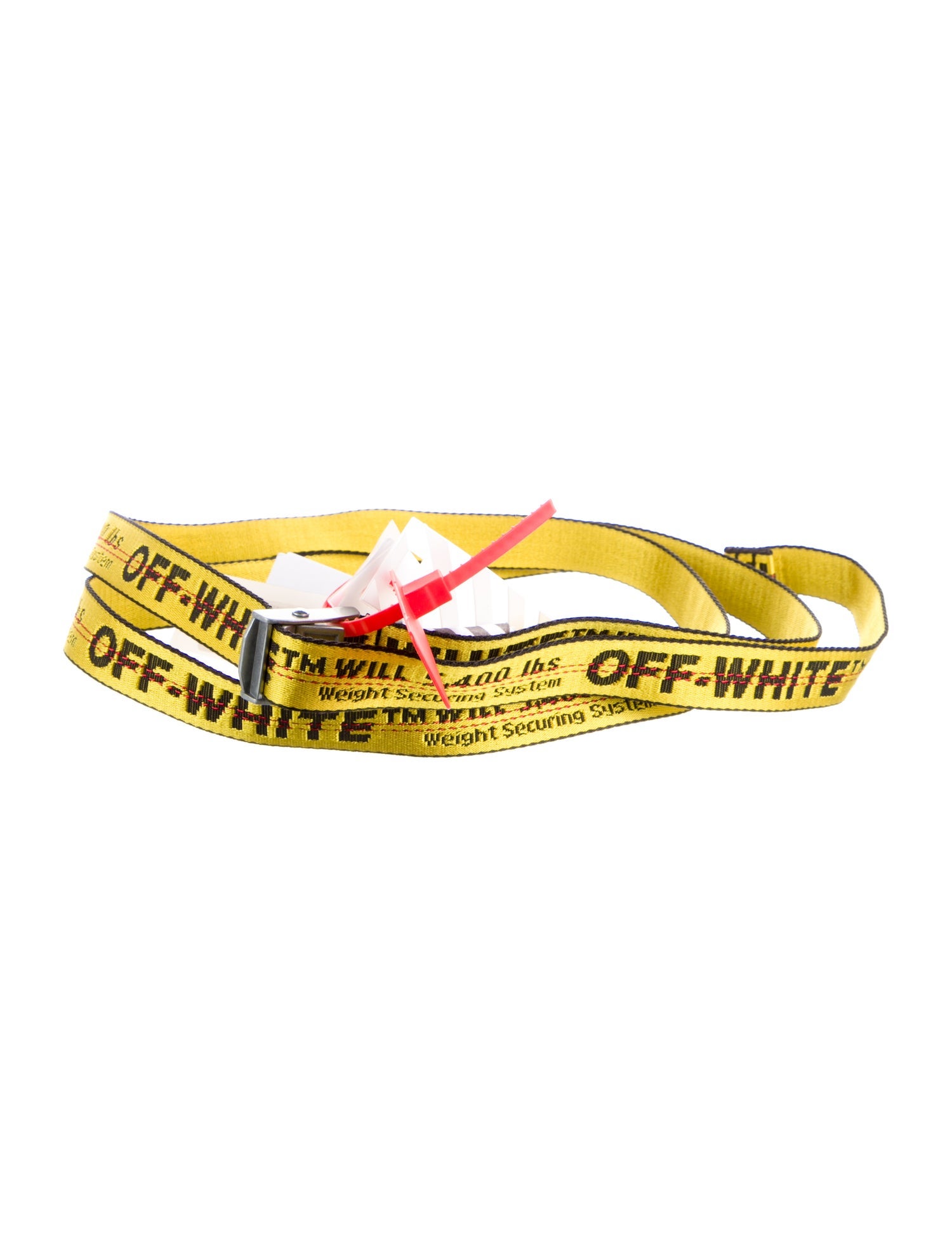 Off-White Mini Industrial Canvas Belt w/ Tags