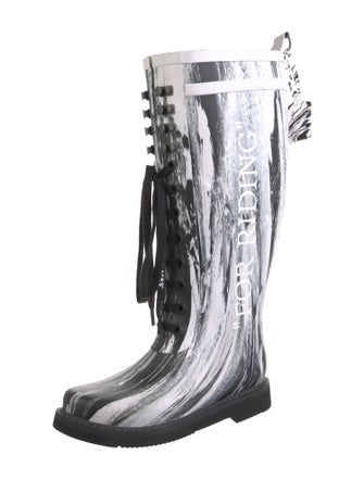 Off-White For Riding Rubber Rain Boots