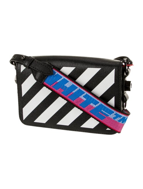 Off-White Leather Diagonals
