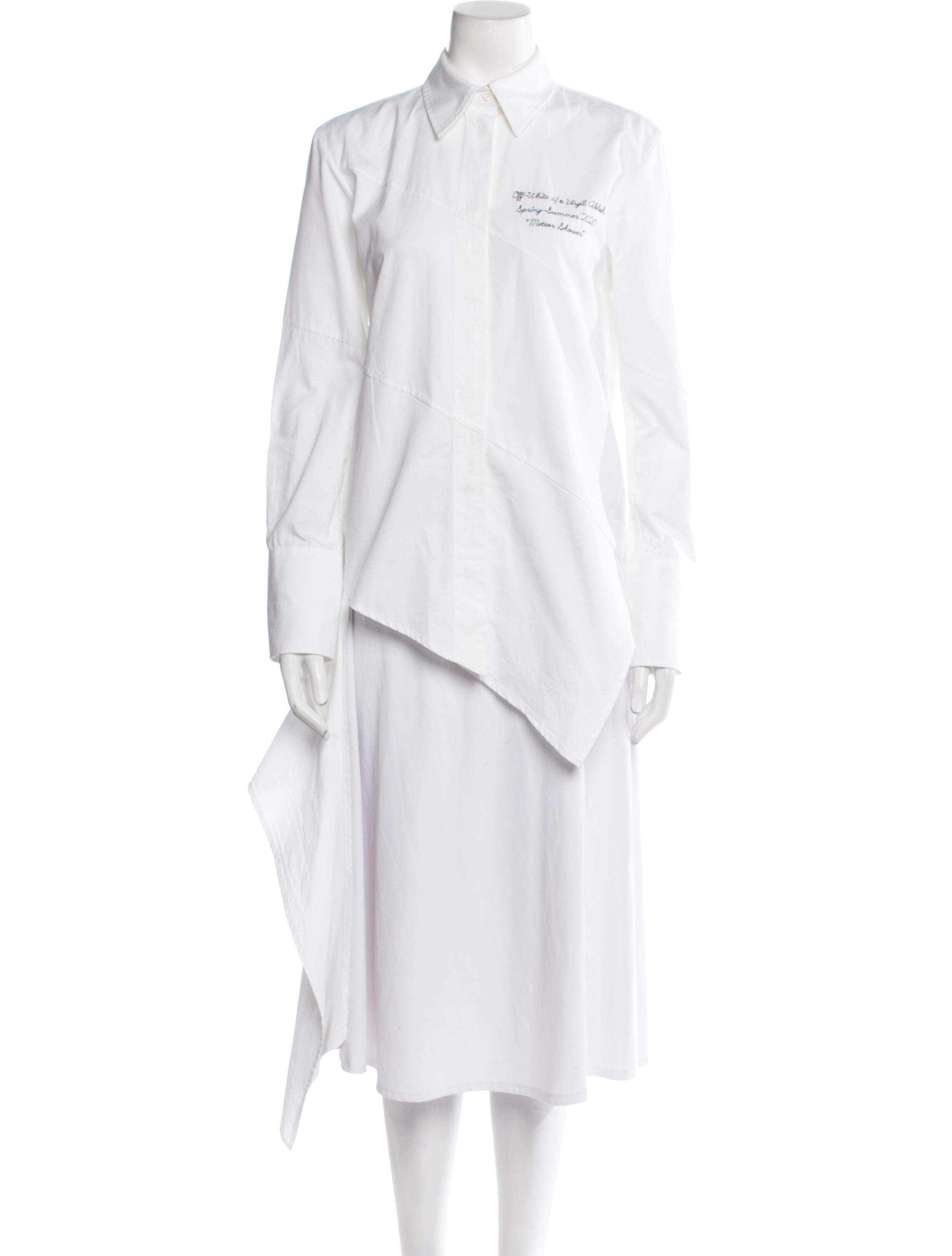 Off-White 2020 'Meteor Shower' Button-Up Top