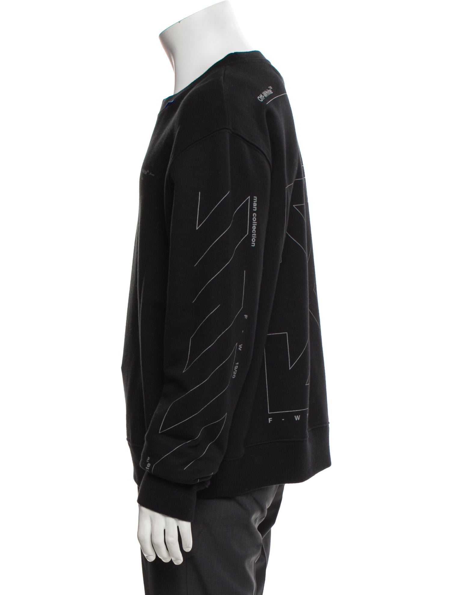 Off-White 2019 Unfinished Arrows Pullover