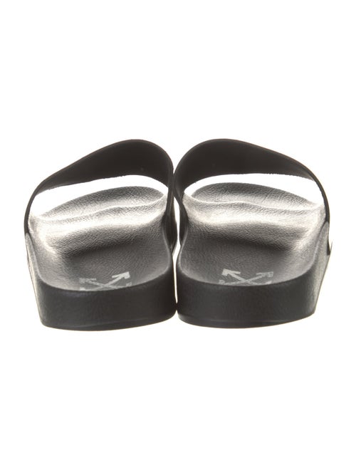Off-White Rubber Graphic Print Slides