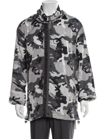Off-White 2021 Printed Parka