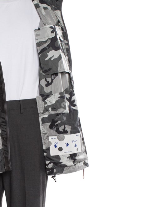 Off-White 2021 Printed Parka