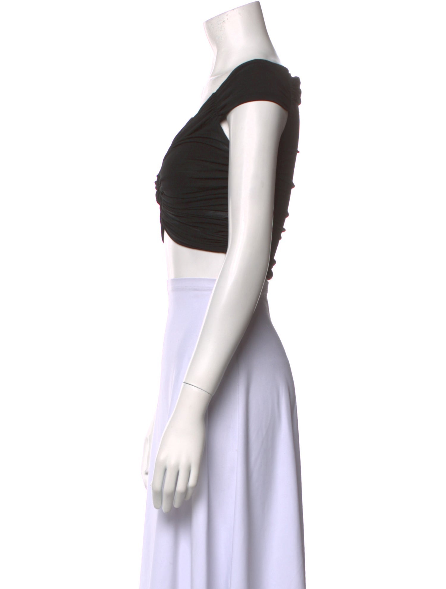 Off-White 2018 V-Neck Crop Top