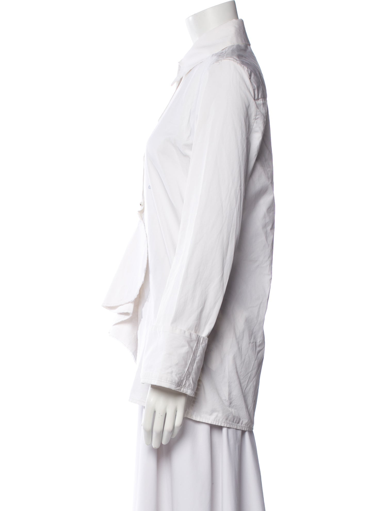 Off-White 2017 Long Sleeve Button-Up Top