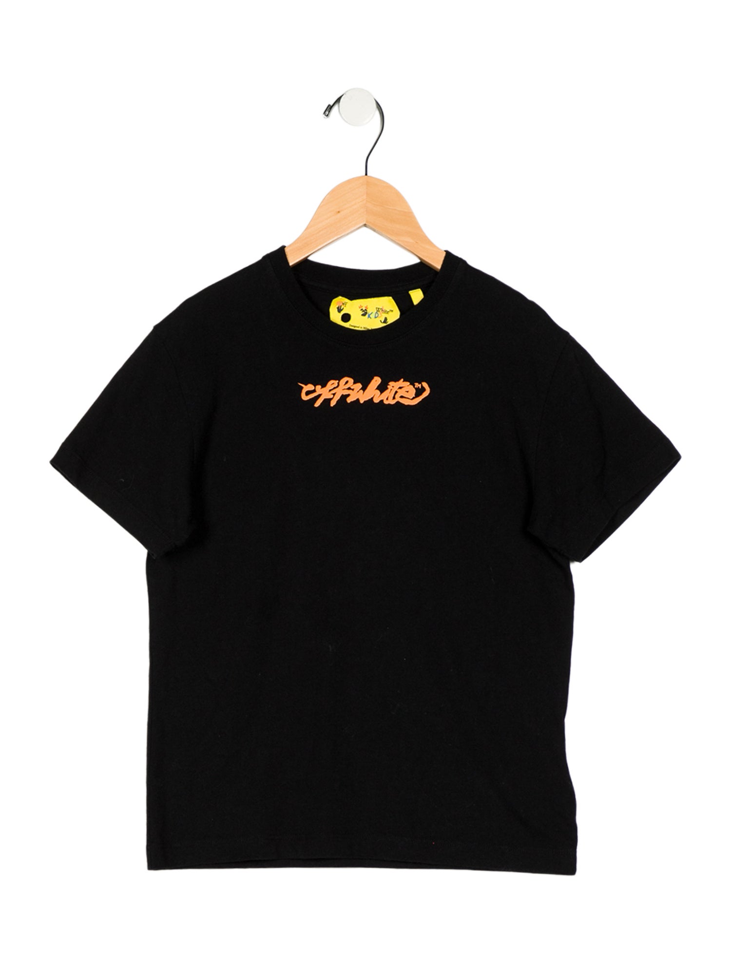 Off-White Girls' Woven Graphic T-Shirt