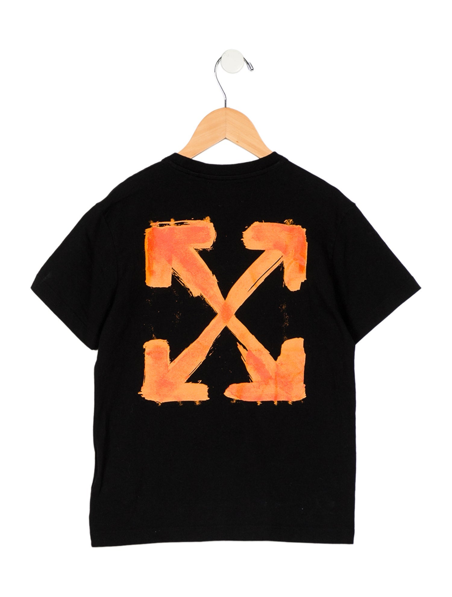 Off-White Girls' Woven Graphic T-Shirt