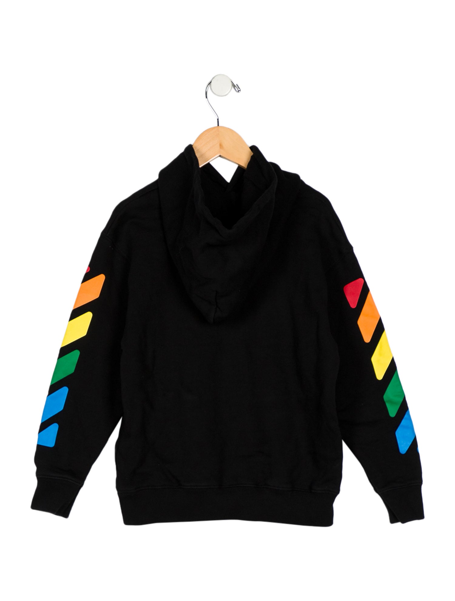 Off-White Boys' Woven Logo Hoodie