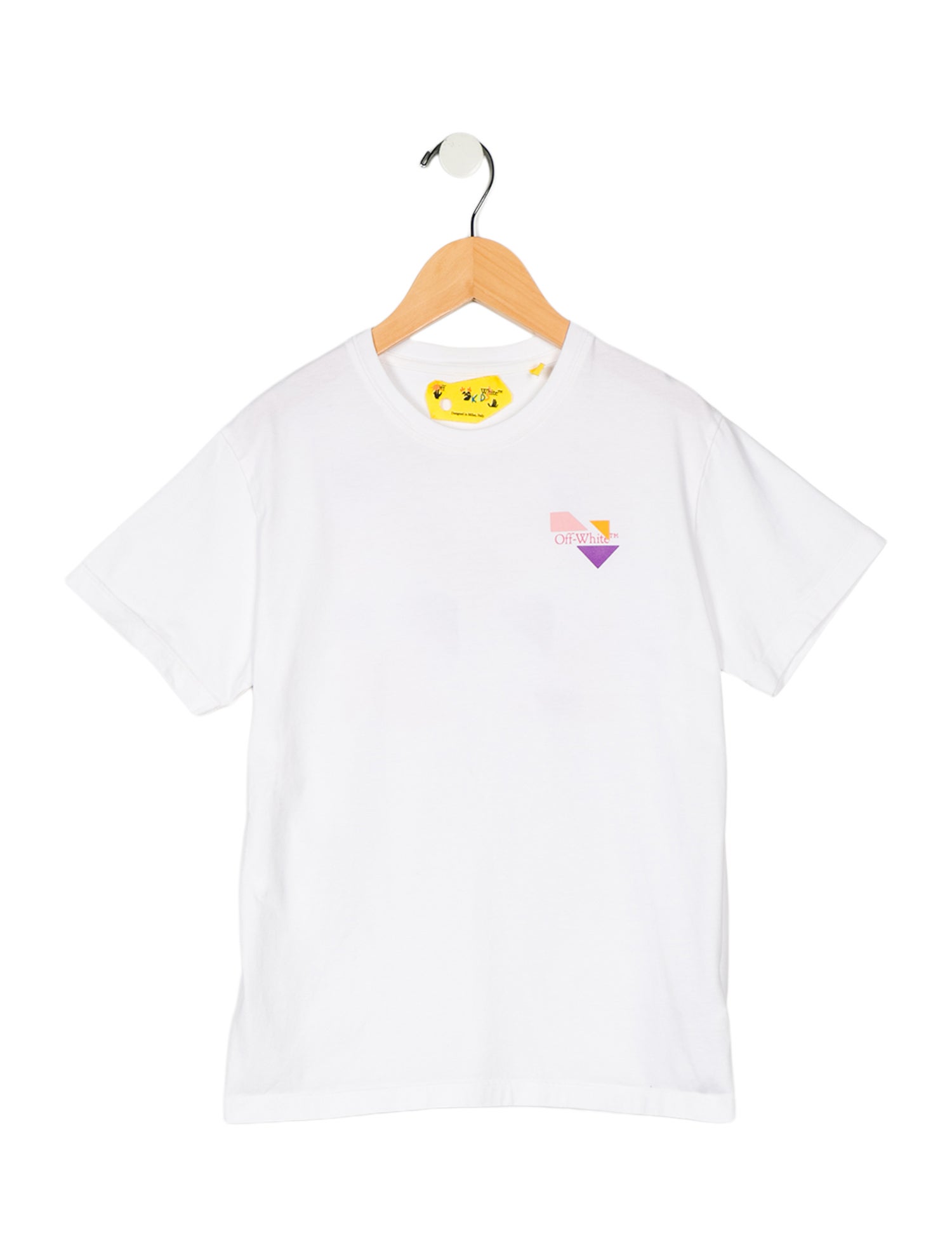 Off-White Girls' Woven Graphic T-Shirt